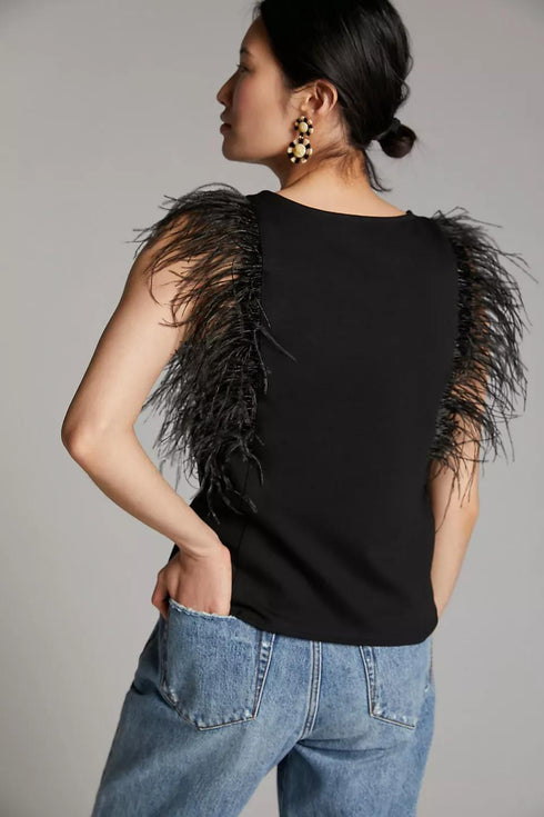Feather Top - Black